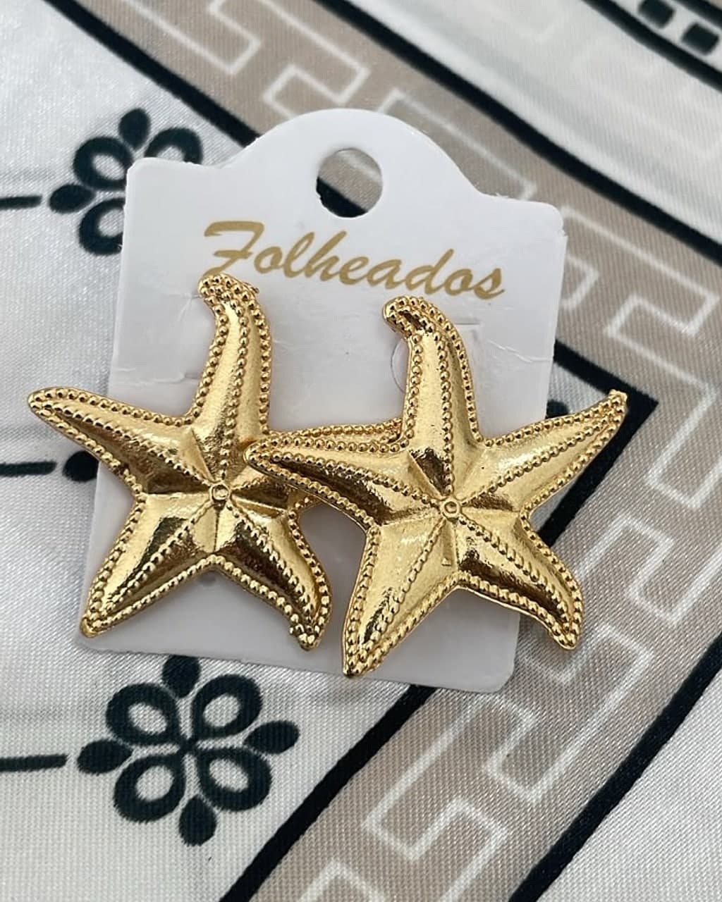 Brinco Dourado Estrela-do-Mar