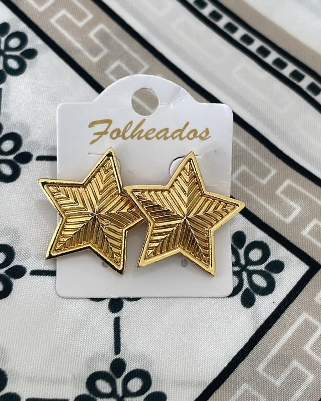 Brinco Dourado Estrela
