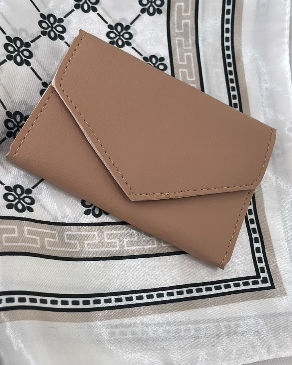 Carteira Envelope Nude