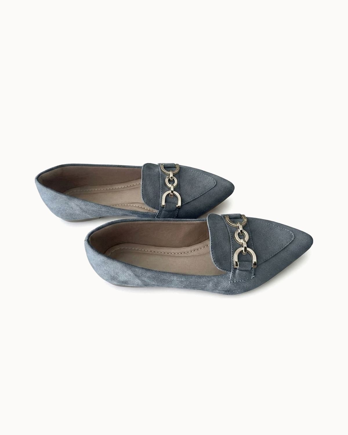 Mocassim Suede Cinza