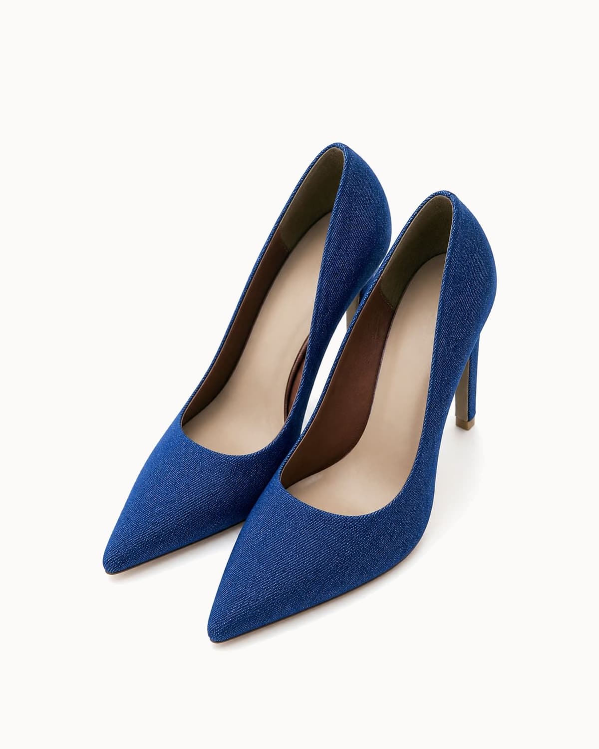 Scarpin Salto Alto Jeans