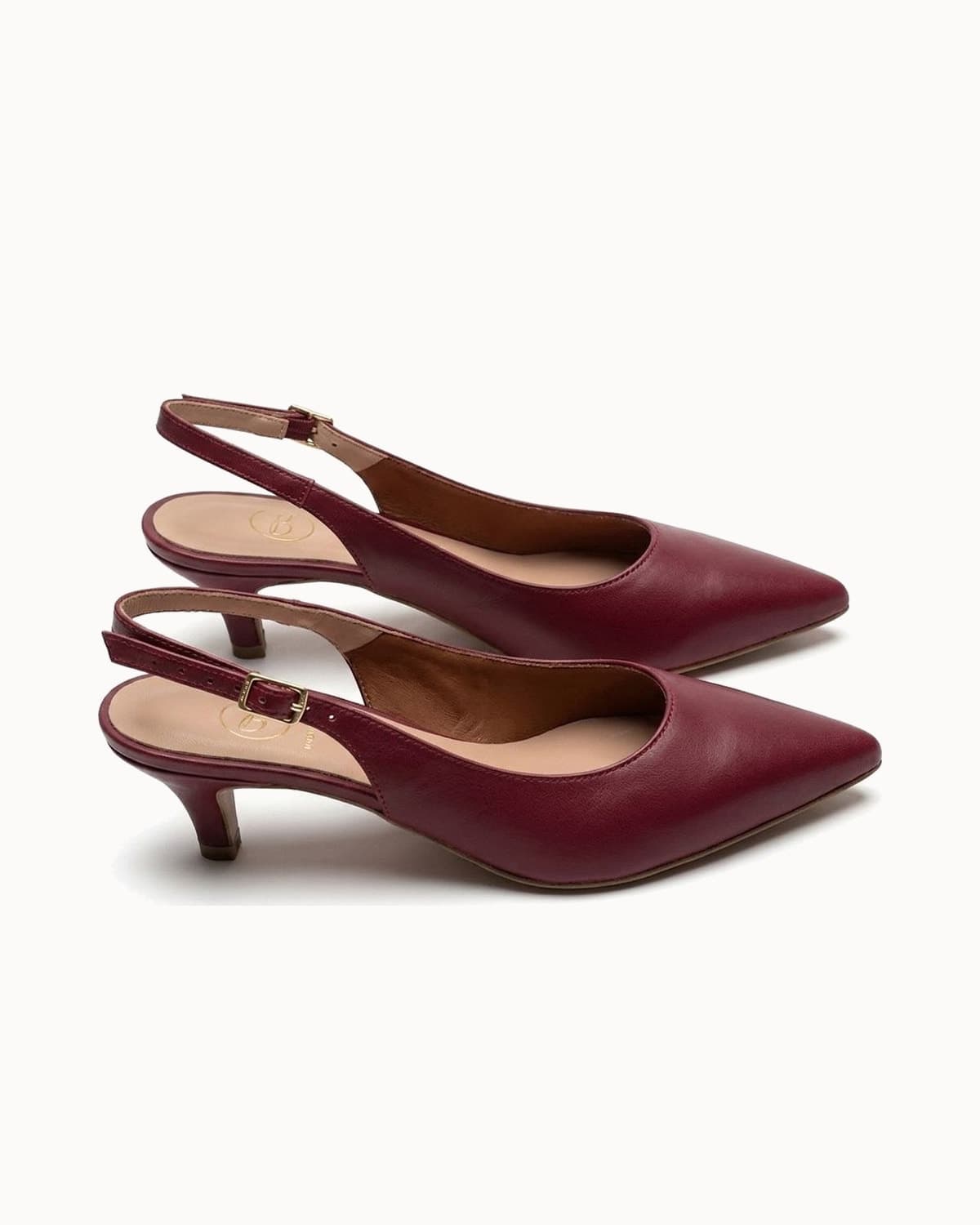 Scarpin Slingback Vinho